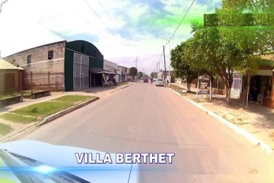 Villa Berthet Motociclista muri al colisionar contra un